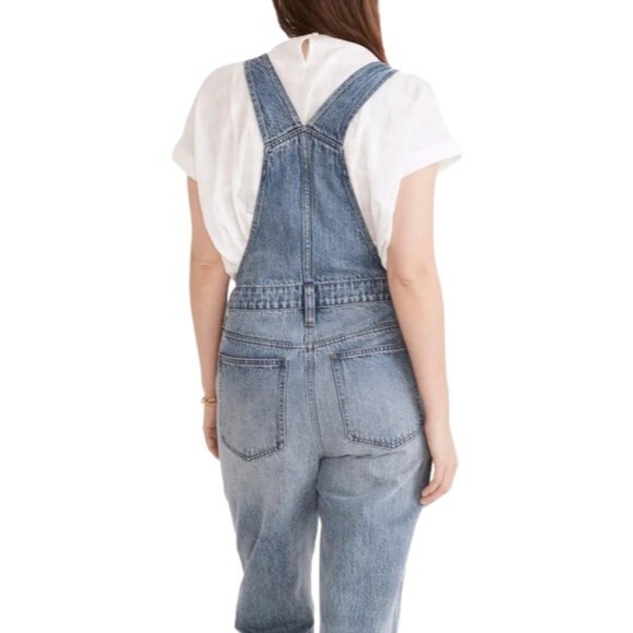 NWT MADEWELL Women's Straight-Leg Overalls MADEWELL Size XS - Picture 2 of 4